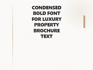 Precision Typefaces for Luxury Property Portfolios